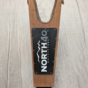 North 40 Boot Remover Jack Wooden Pine Cowboy Worker Farmer Shoe Boots